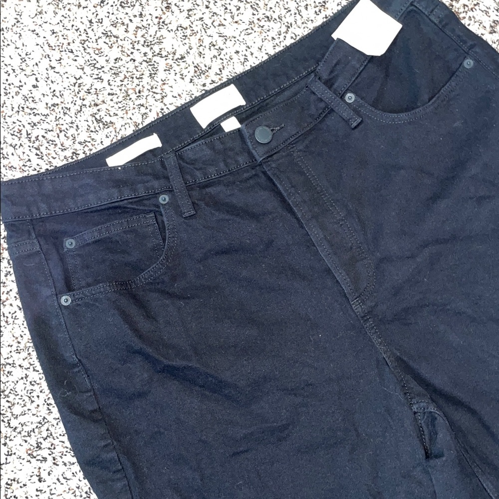 Universal Thread Black Highest Rise Straight Leg Jeans Woman’s Var Sizes | NWT - Picture 4 of 10
